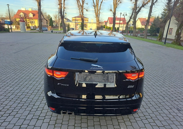 Jaguar F-Pace cena 84900 przebieg: 198600, rok produkcji 2016 z Jarosław małe 92